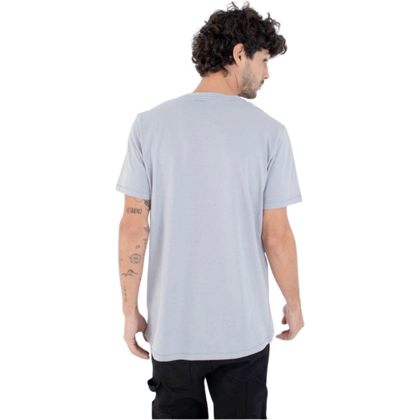 2026 Hurley Hombres Camiseta De Manga Corta Low Tide MTSEU00010 - Thunder Blue Solid